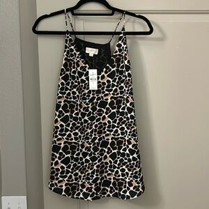 NWT Loft Outlet Animal Print Cami Tank